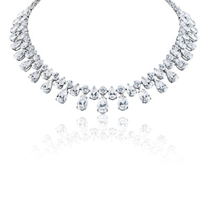 Unveiling the Splendor: Latacia 89 Carat Combine Mix Shape Lab-Grown Diamond Necklace
