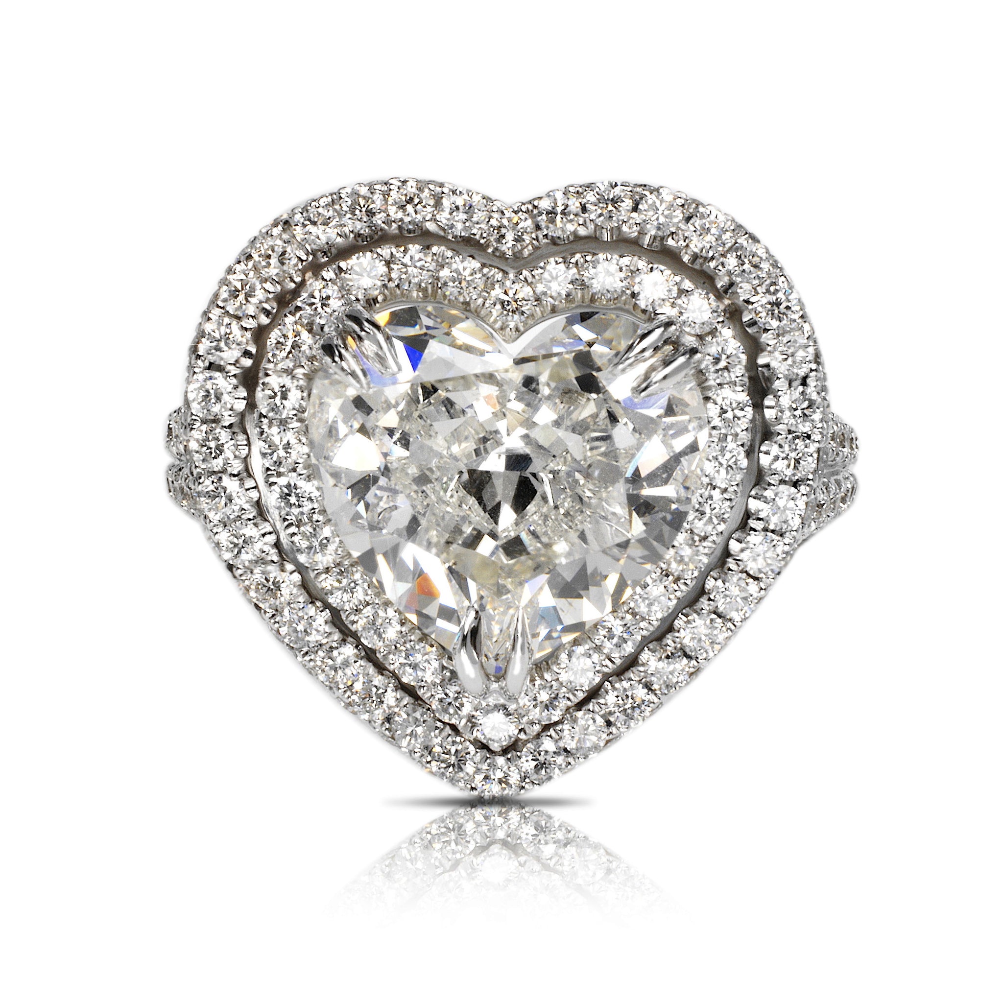 Heart Shape Diamond Rings