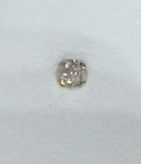0.66 Carats Cushion Cut Fancy Light Pink Diamond