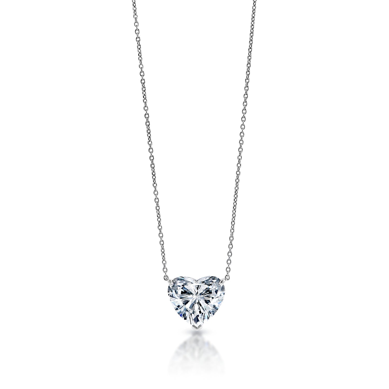 Lashana 10-Carat Heart-Shaped Lab-Grown Diamond Pendant – Nekta
