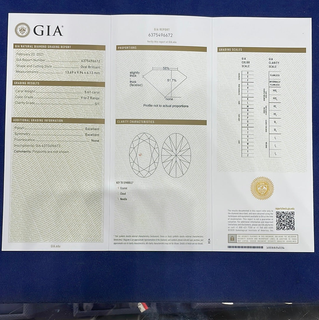 HEPA 7 CARAT OVAL CUT HALO DIAMOND ENGAGEMENT RING PLATINUM & 18K GOLD GIA CERTIFIED 6 CT SI1 BY MIKE NEKTA