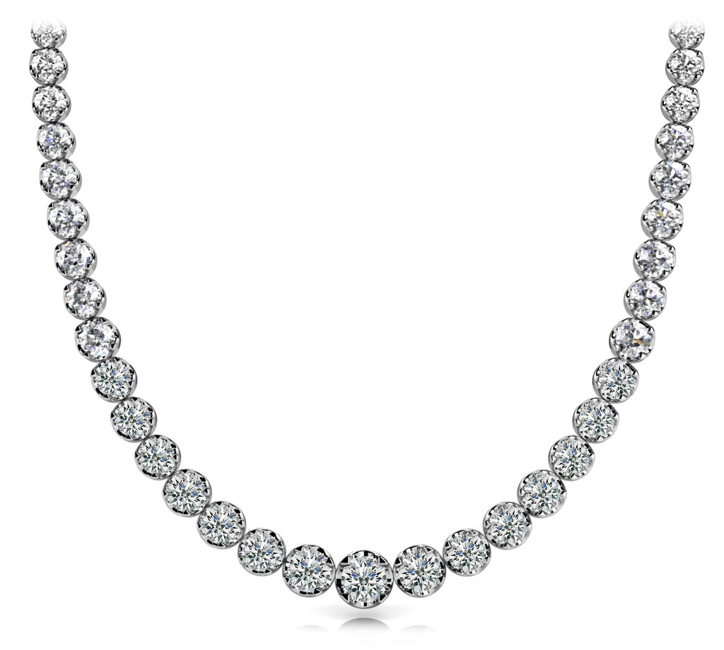 Graduated diamond necklace Clearance