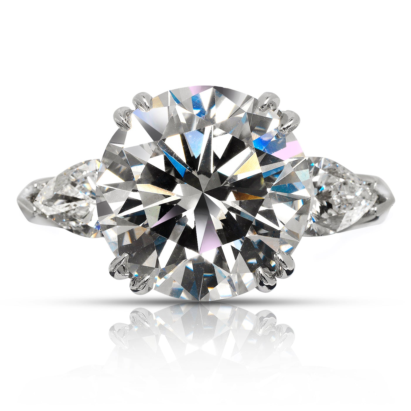 Vera Three Stone Diamond Engagement Ring – Nekta New York