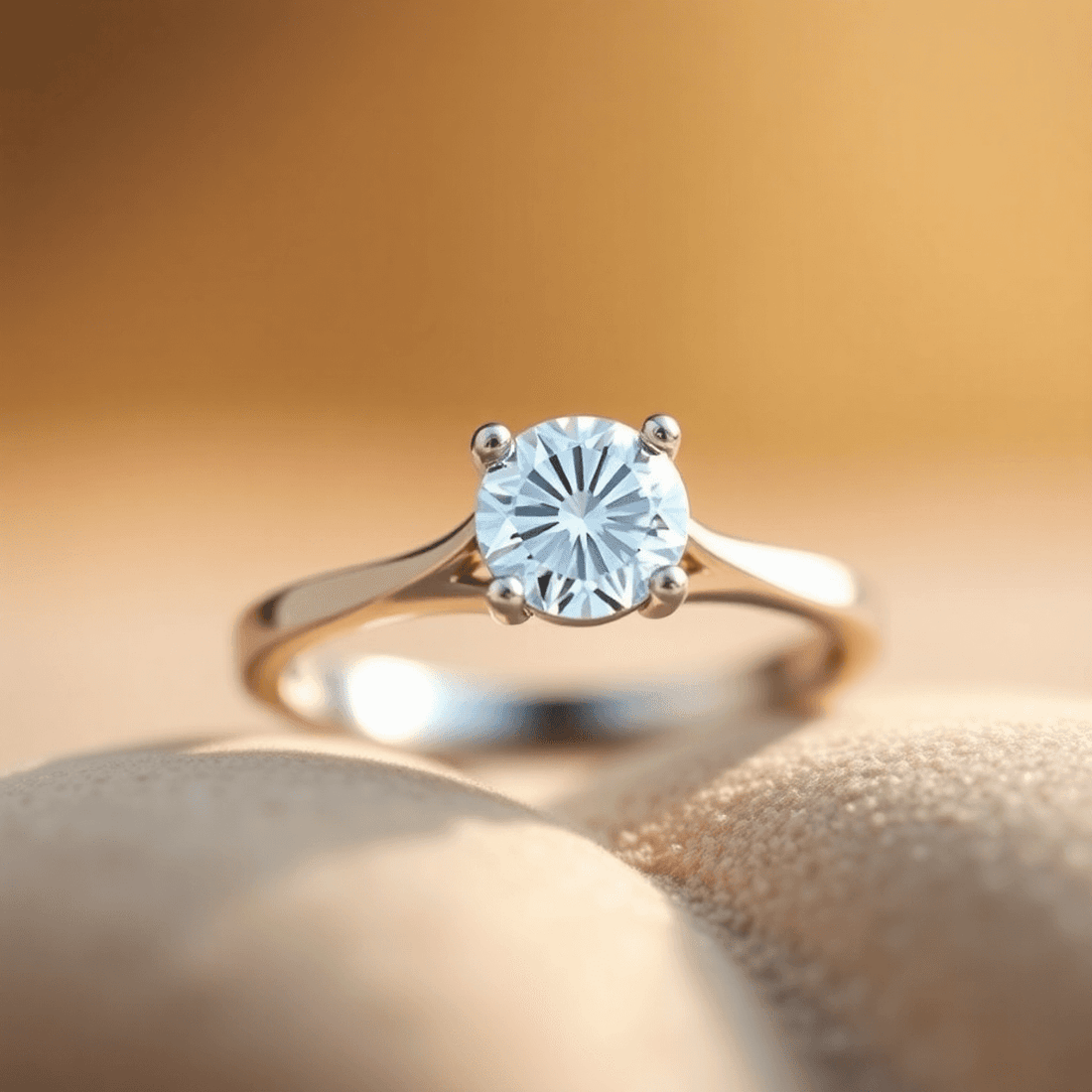 Floating Center Stone Designs That Work Beautifully with Split Shank R ...