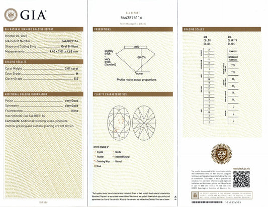 GIA Oval Diamonds at Nekta New York in New York City