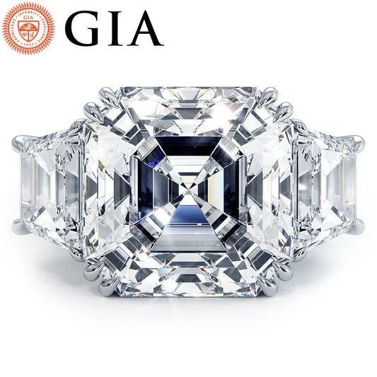 Wholesale Asscher Cut GIA Certified Diamonds in New York City at Nekta New York