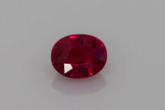 1.73ct Oval Natural Ruby (Colour Red, Clarity Slightly Included, Cut Faceted)