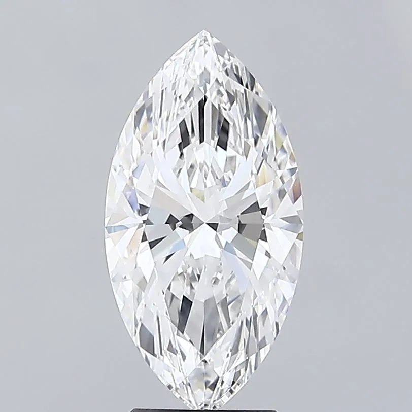 3.09ct Marquise Lab Grown Diamond (Colour E, Clarity IF, IGI Certified)