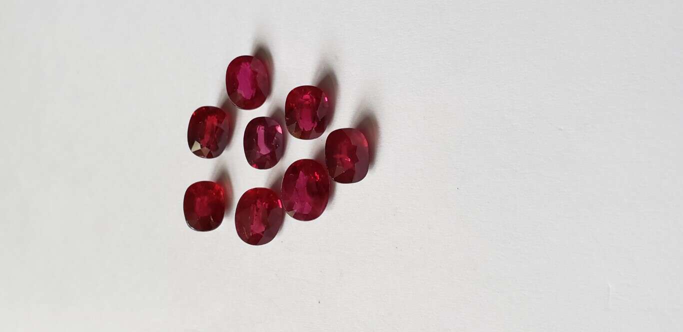 2.50 Carats Oval Cut Heat Pigeon Blood Ruby Loose Gemstone