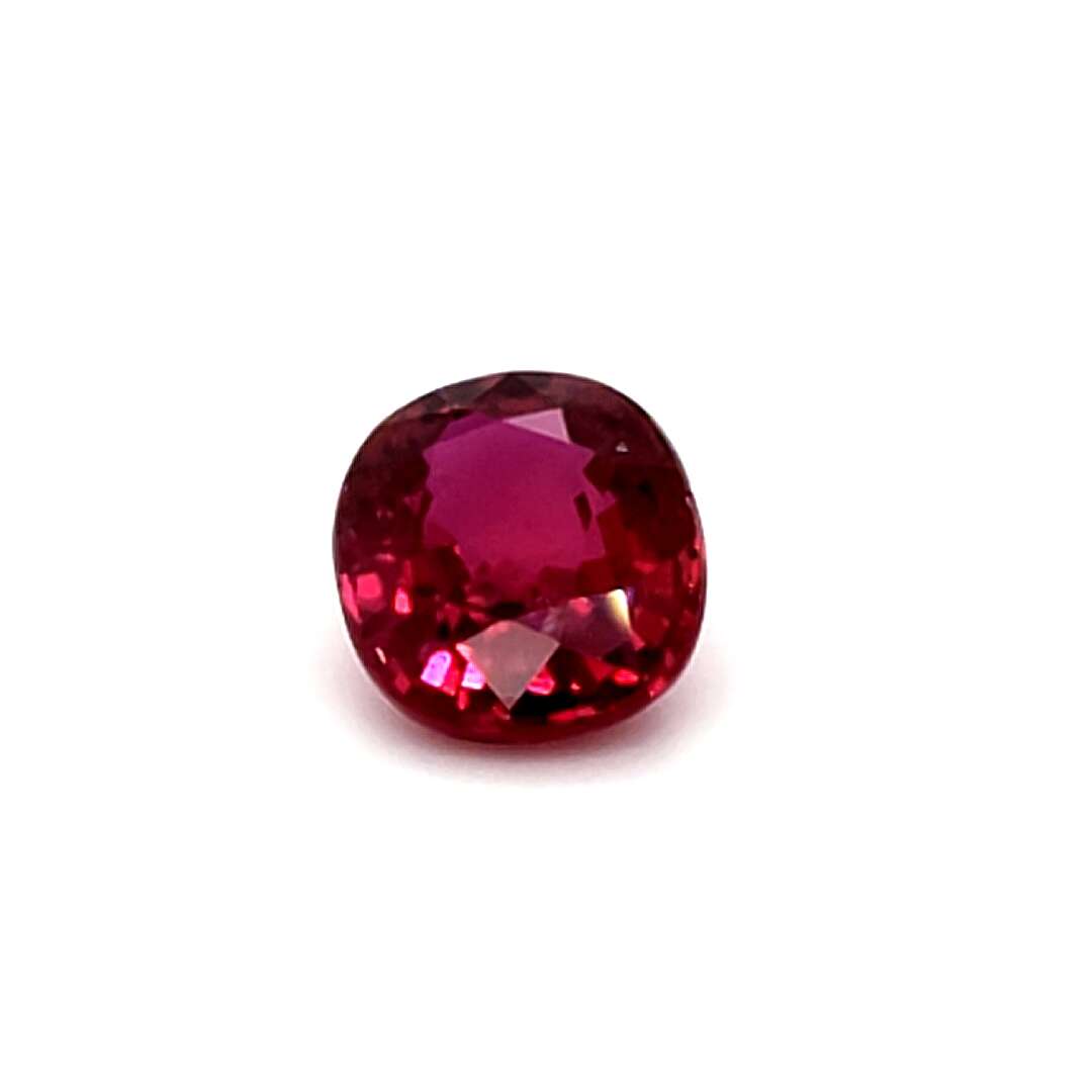 3.11 Carats Oval Cut No Heat Pigeon Blood Red Ruby Loose Gemstone GRS