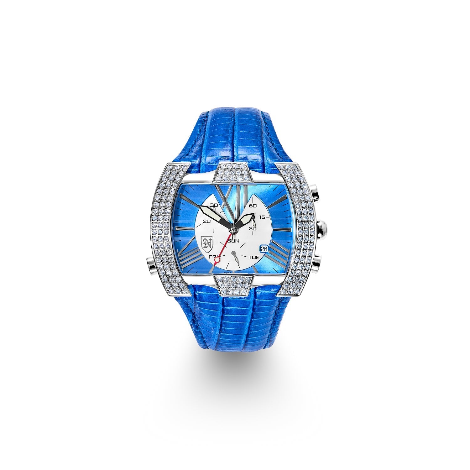 Nekta Watch: Lennox Magic 2 Carat Pave Diamond Watch