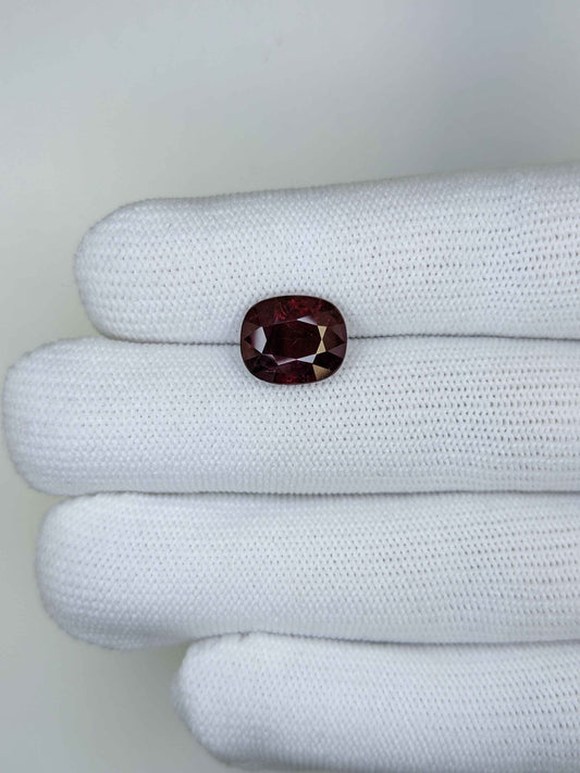 4.98 Carats Oval Cut Heat Red Ruby Loose Gemstone