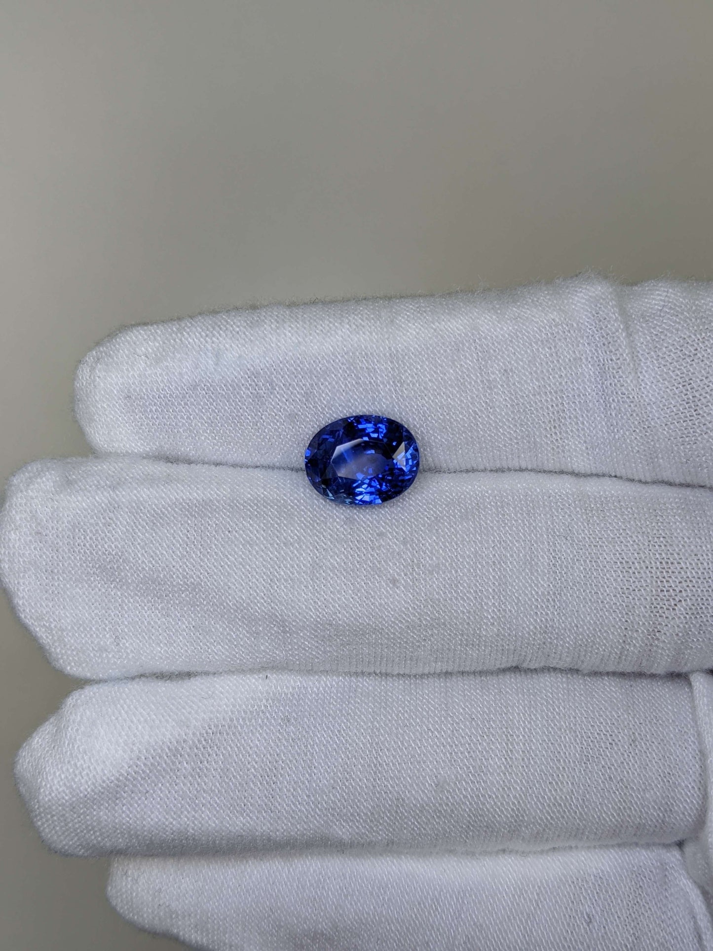5.28 Carat Oval Cut No Heat Medium Blue Sapphire Loose Gemstone GIA Certified On Hand