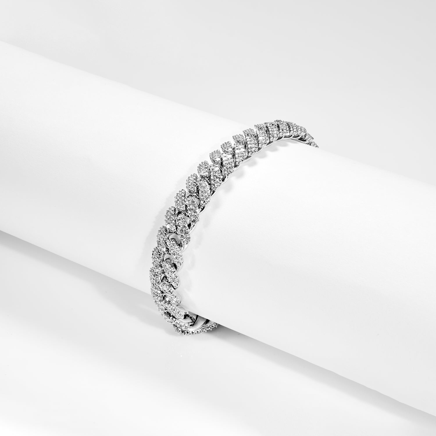 Karla Bangle Diamond Bracelet, Bangle, 2.5 Carat, 14K White Gold – Best  Brilliance