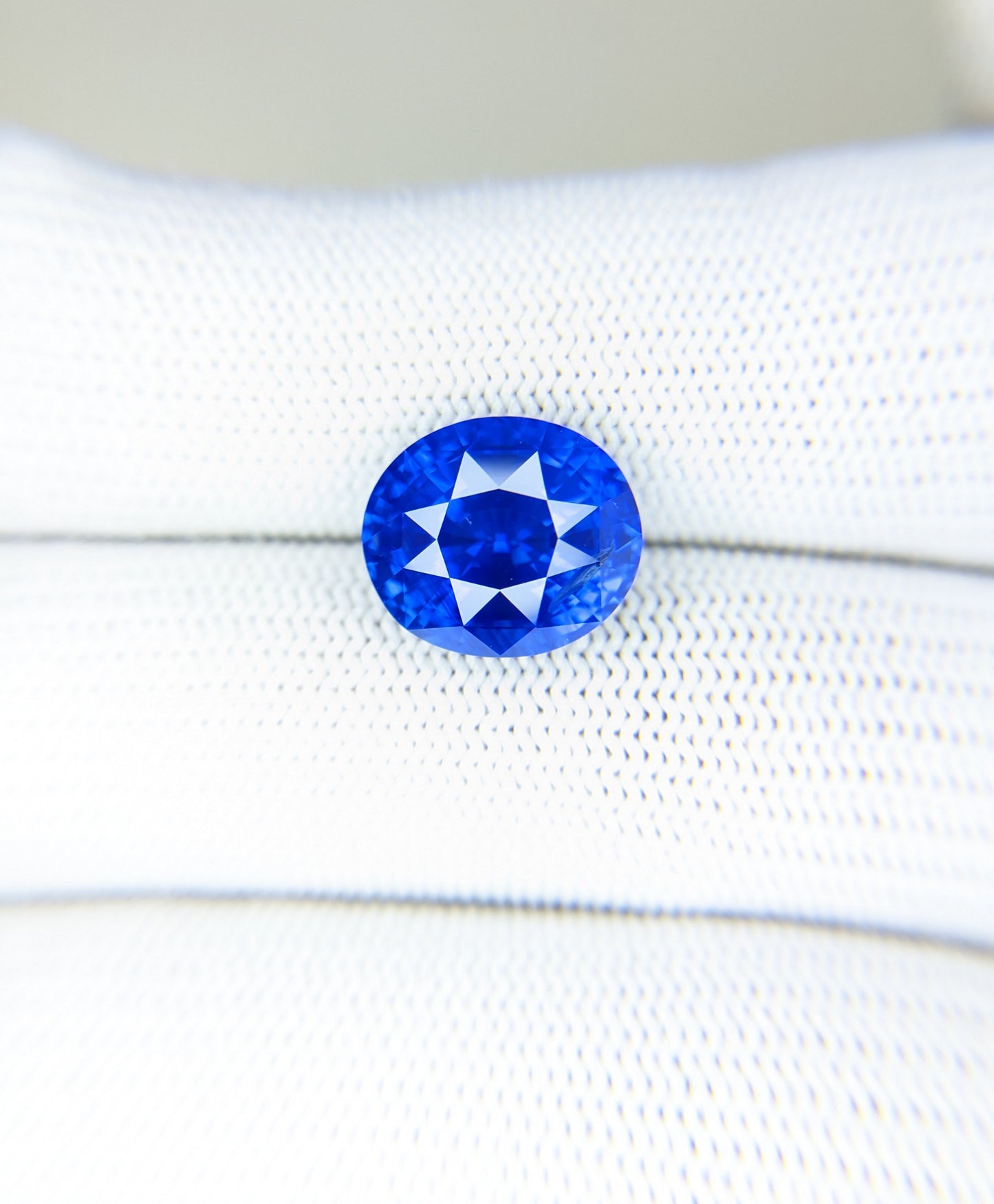 7.94 Carat S.DC Heat Blue Sapphire Loose Gemstone