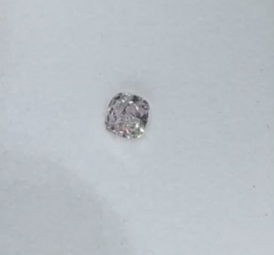 Diamond on a light gray background