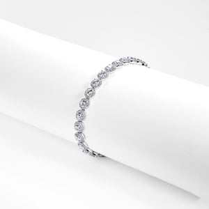 Lilla 8 Carats Round Brilliant Lab-Grown Diamond Bracelet