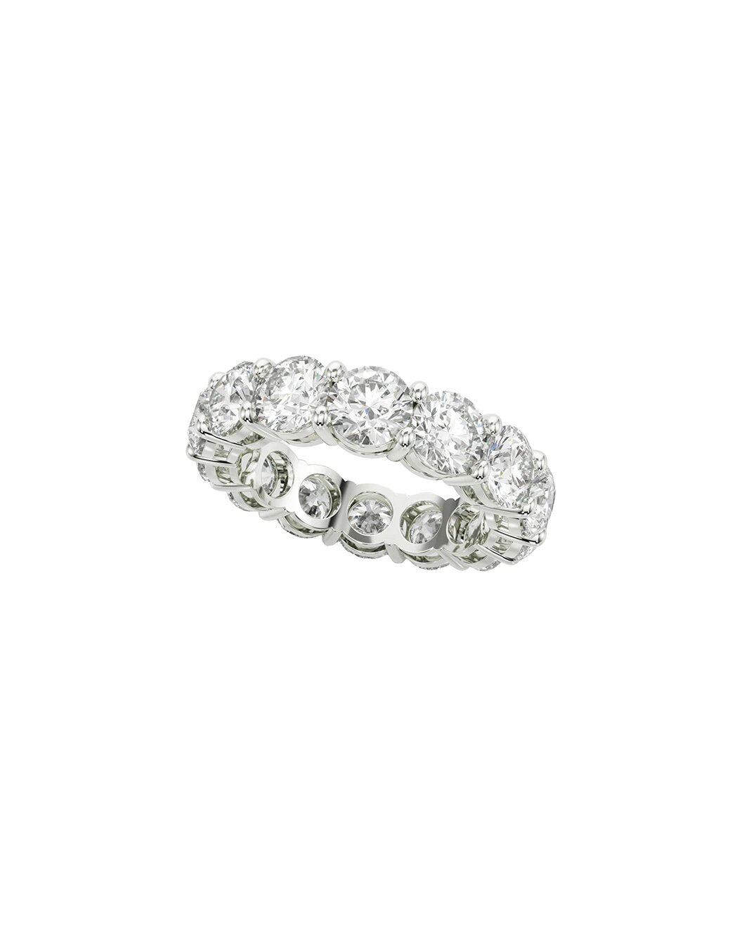 Eternity Band on a white background