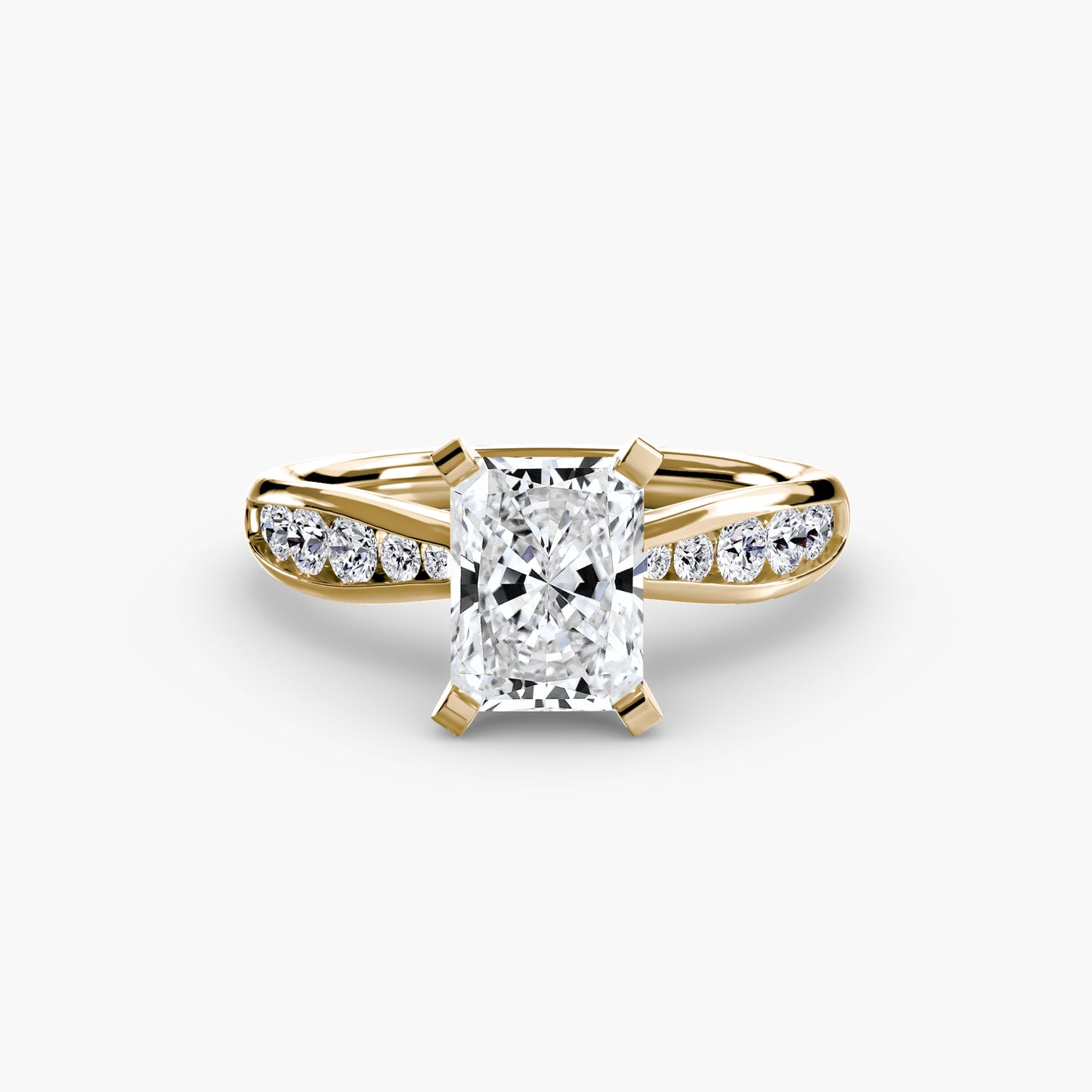 Solitaire with Pavé 3