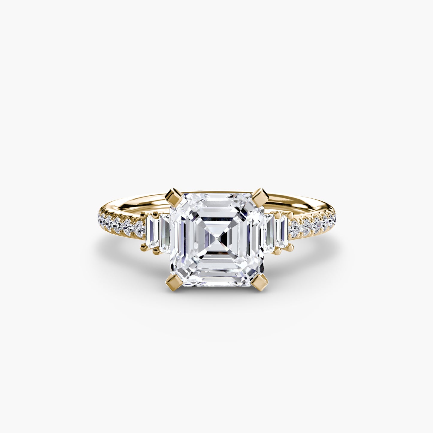 Solitaire with Pavé 4