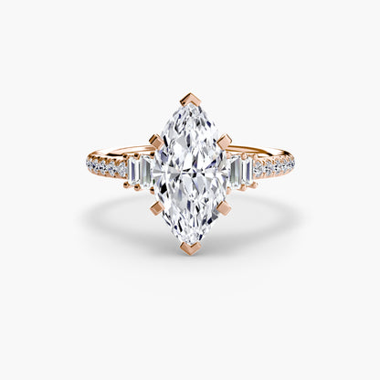 Solitaire with Pavé 4