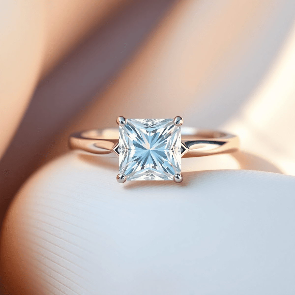 Why Engagement Rings with Princess Cut Diamonds Are a Modern Classic