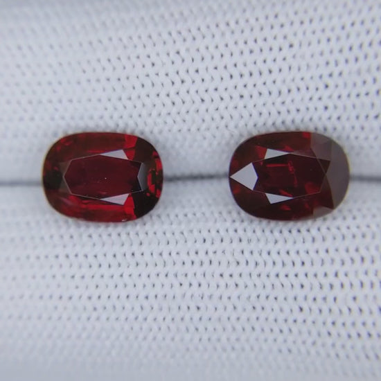 6.02 Carats Oval Cut Heat Pigeon Blood Red Ruby Loose Gemstone close video