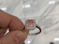 Rebecca 4 Carat Fancy Pink Diamond Engagement Ring – Nekta