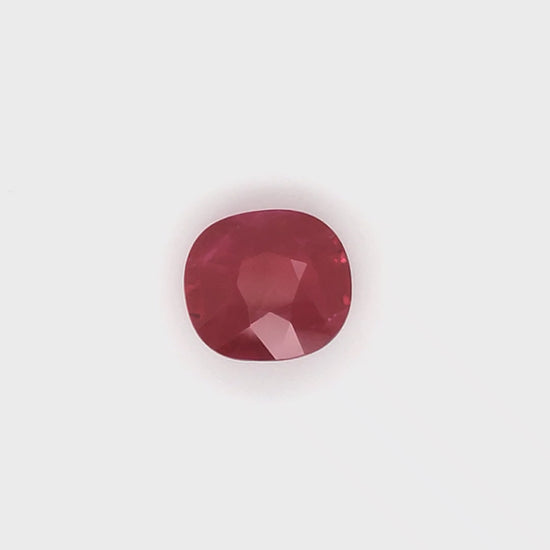 3.04 Carats Oval Cut Heat Pigeon Blood Red Ruby Loose Gemstone Showcase video