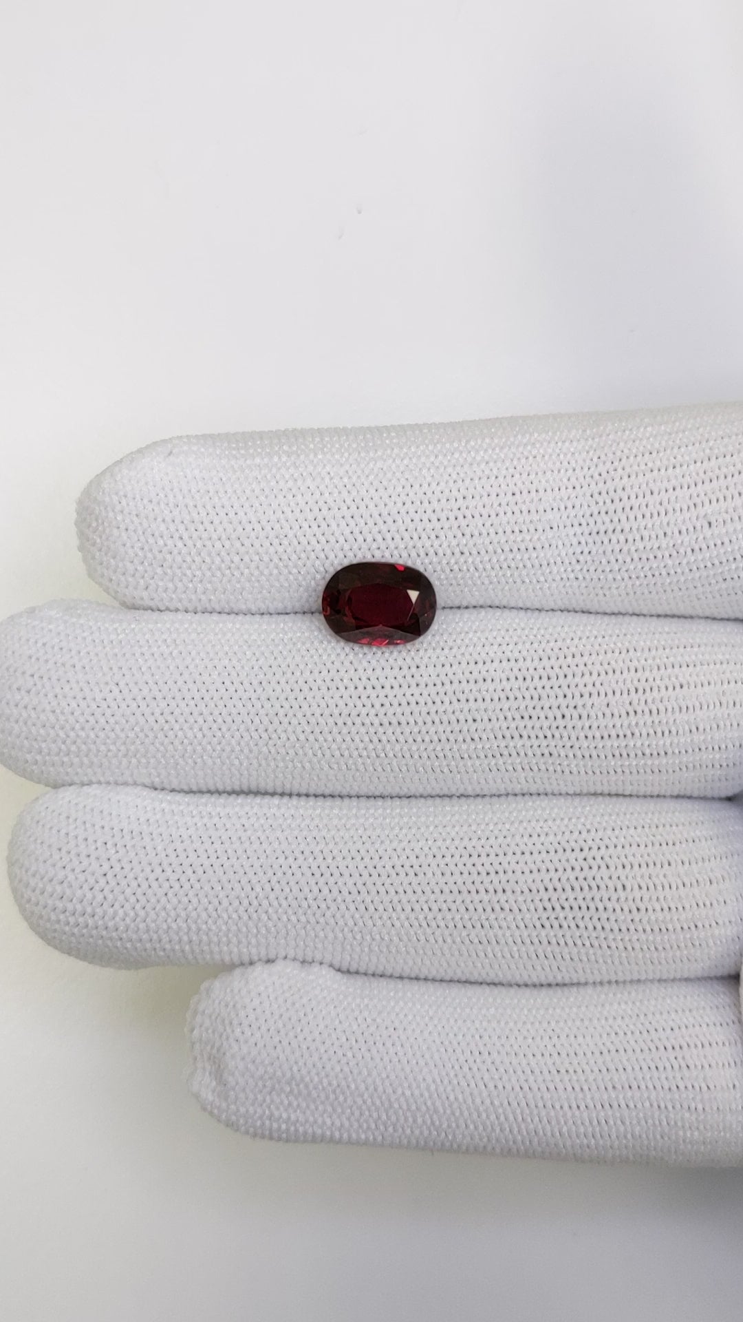 4.01 Carats Oval Cut Heat Pigeon Blood Red Ruby Loose Gemstone Video