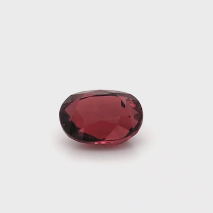 4.01 Carats Oval Cut Heat Pigeon Blood Red Ruby Loose Gemstone showcase video