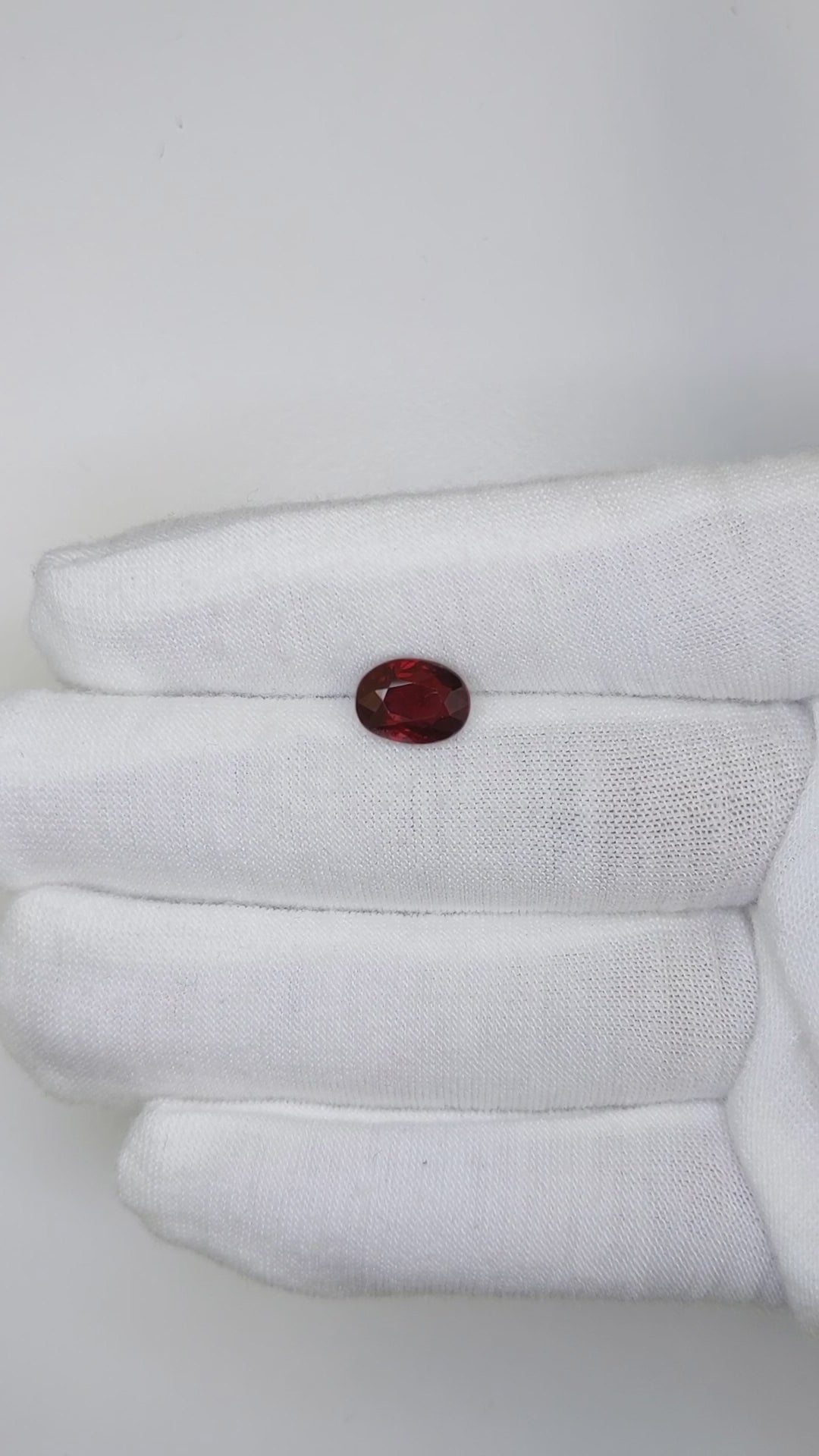 3.01 Carats Oval Cut No Heat Pigeon Blood Red Ruby Loose Gemstone Far showcase Video