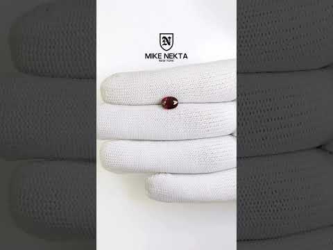 2.06 Carats Oval Cut Heat Vivid Red Ruby Loose Gemstone Bellerophon