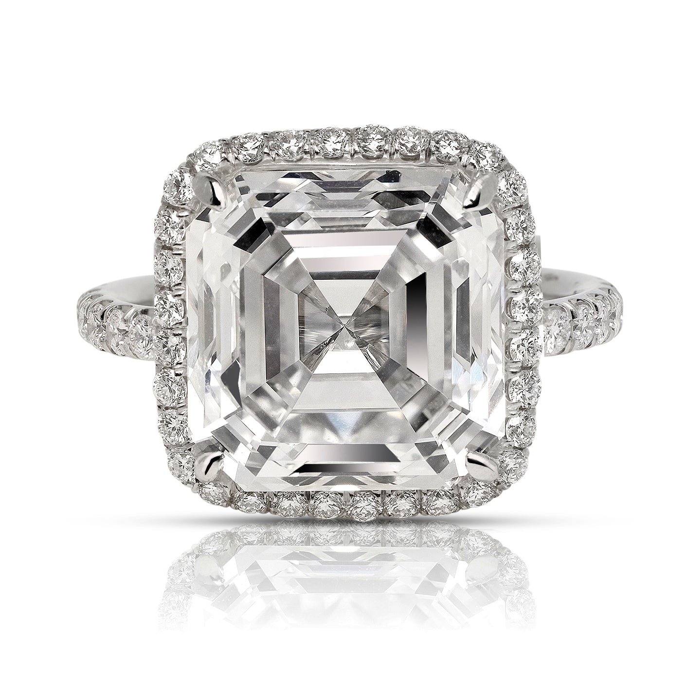 30.06 carat Asscher Cut Diamond Ring – Ronald Abram