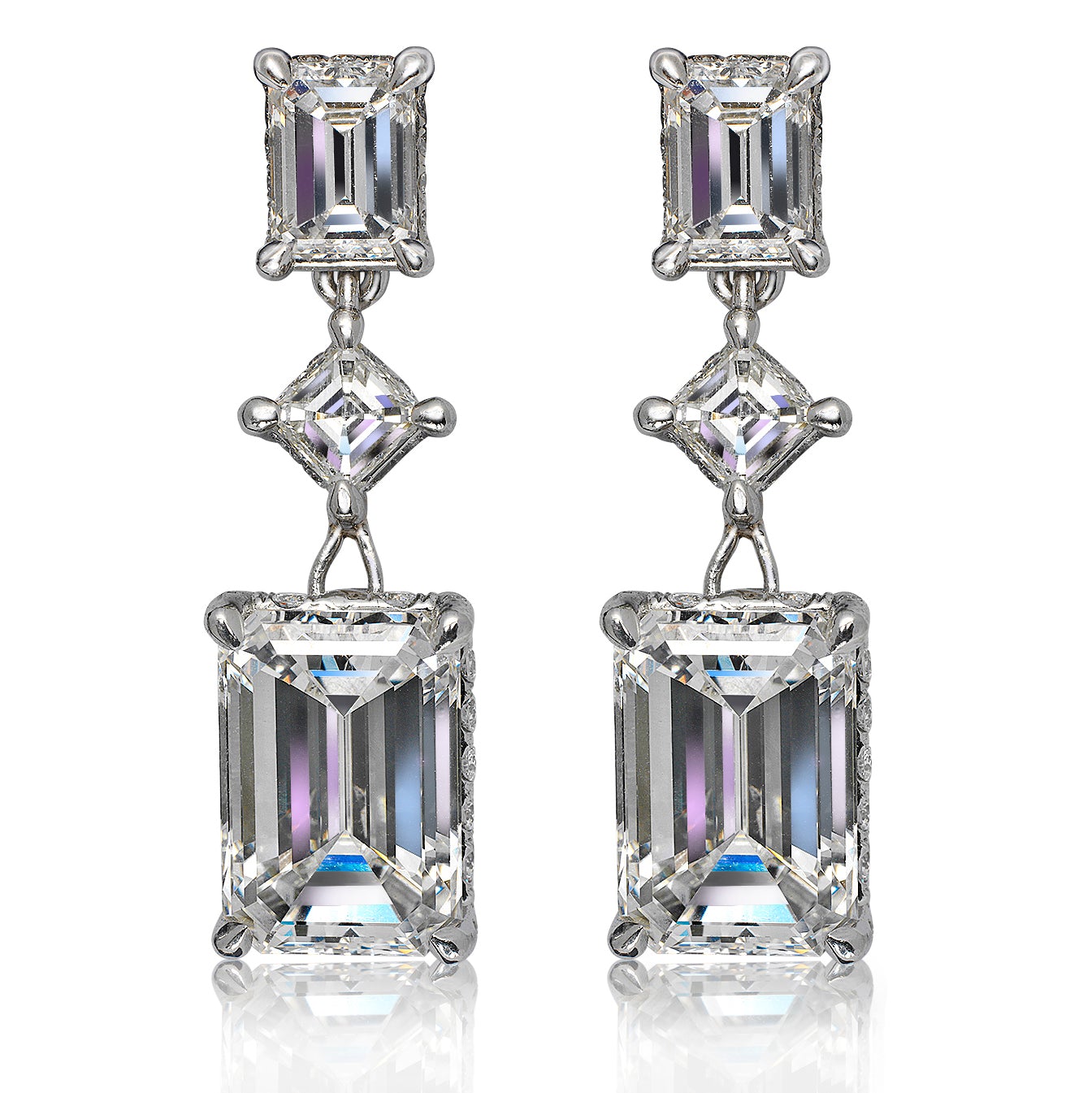 1 Carat Diamond Stud Earrings - Round Cut (GIA Certified)