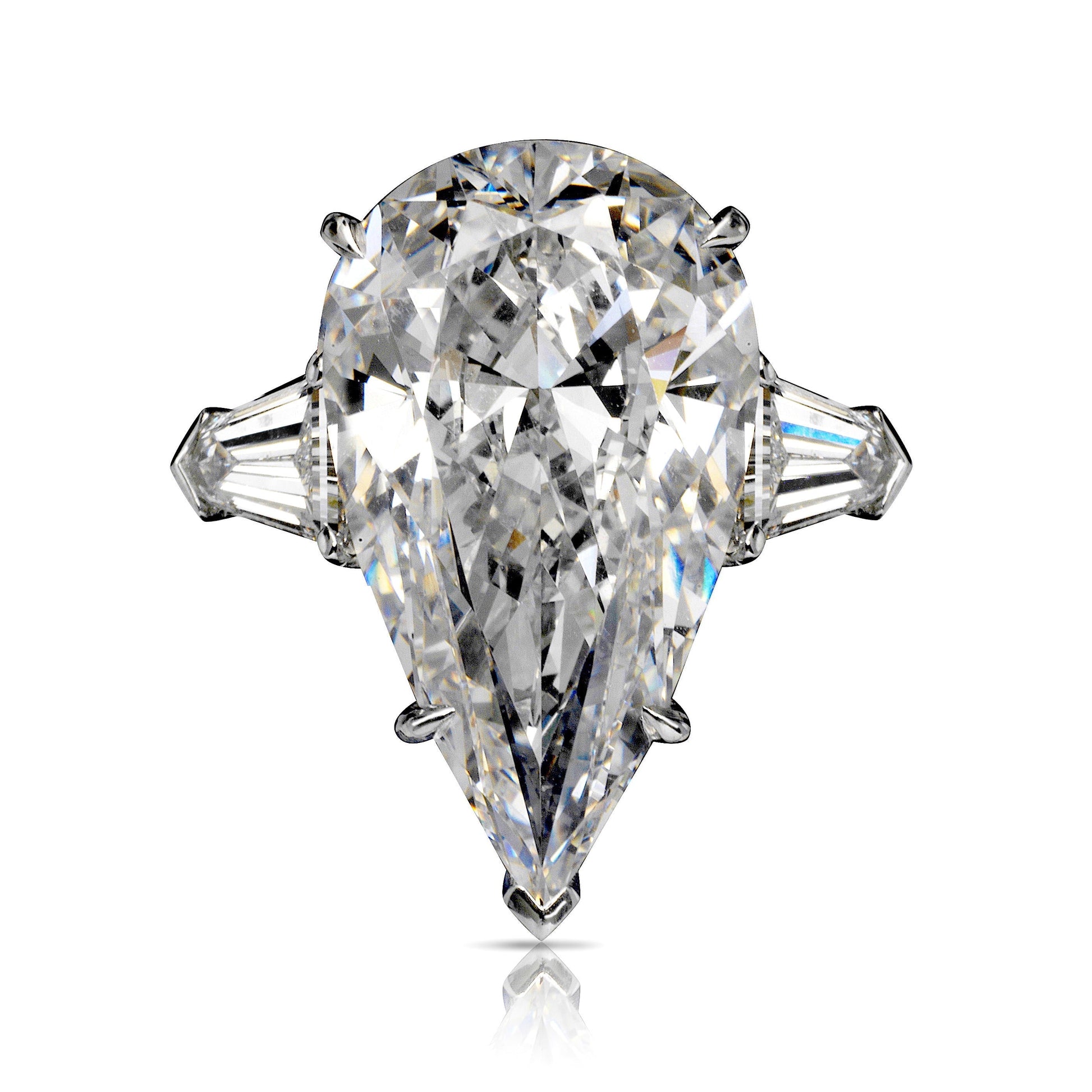 Custom Carat Pear Cut Engagement Ring Nekta New York