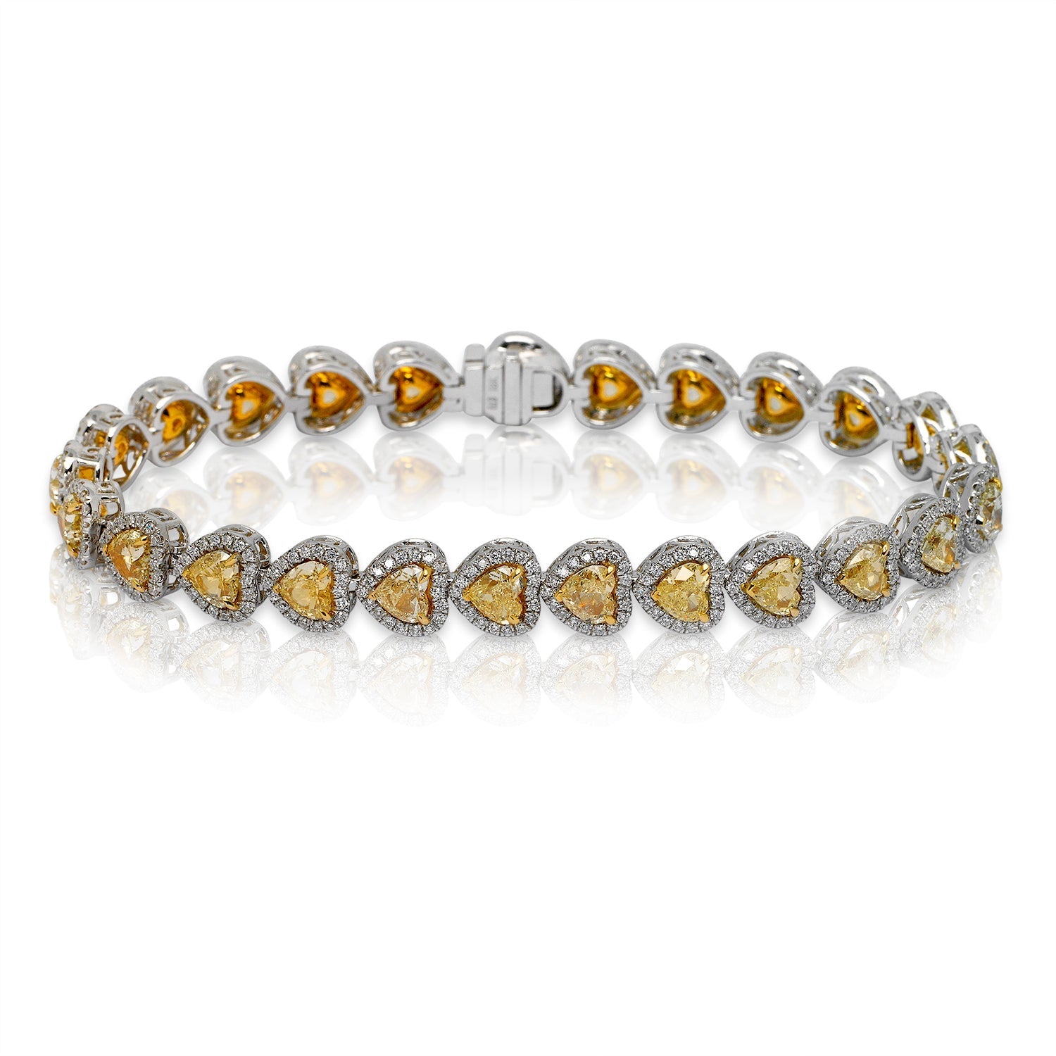 Halo Diamond Baguette Bracelet – MJ JONES™