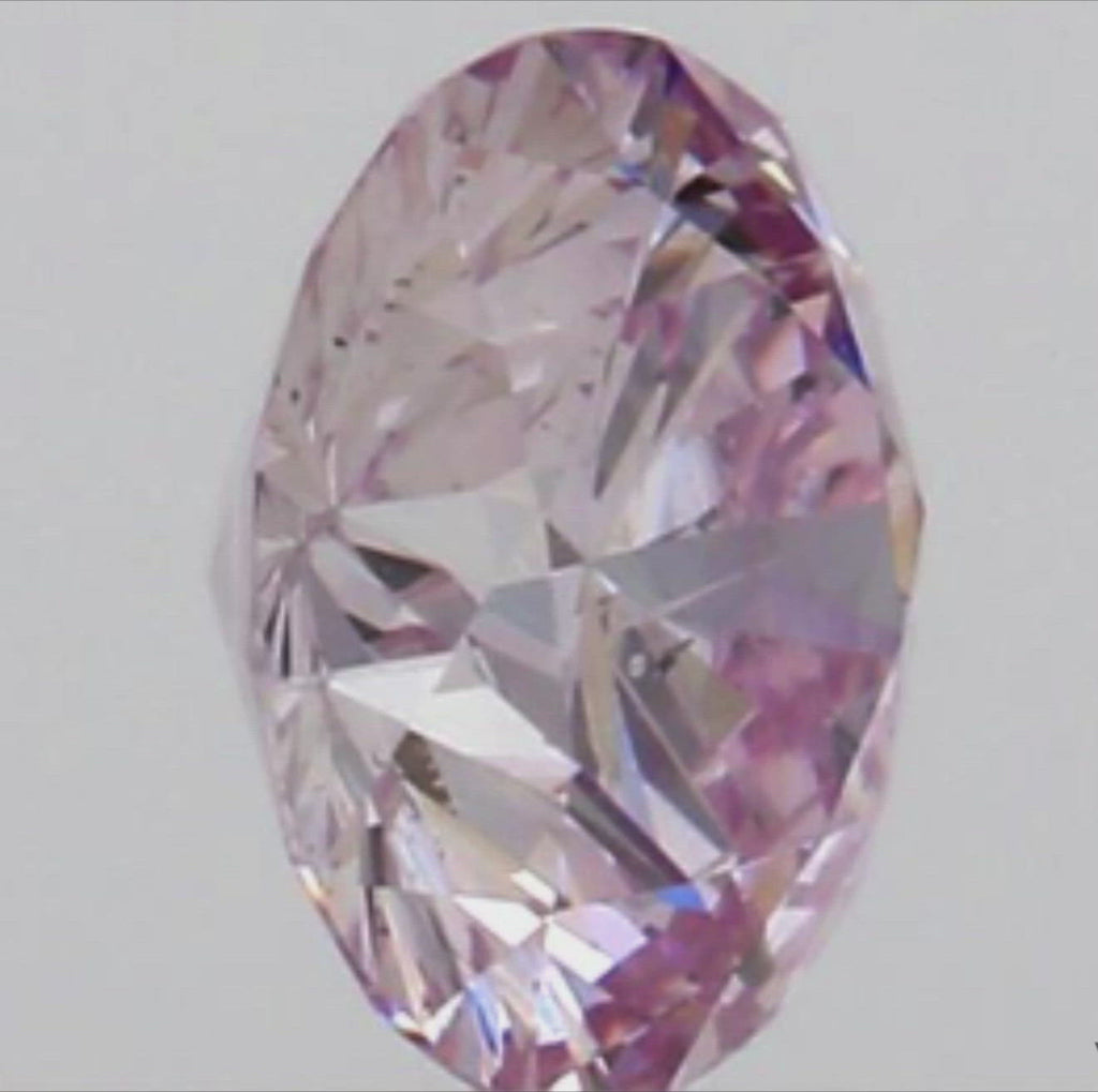 Fancy Light Pink Argyle Diamond Round Shaped 0.20 Carat Full Video View