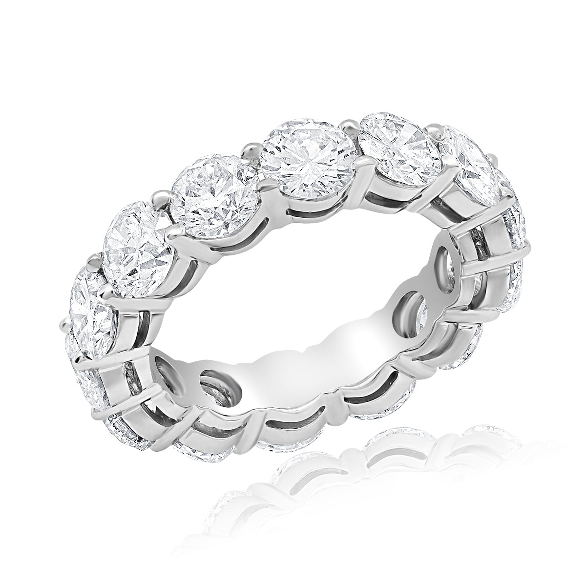 2 carat platinum diamond eternity ring Clearance