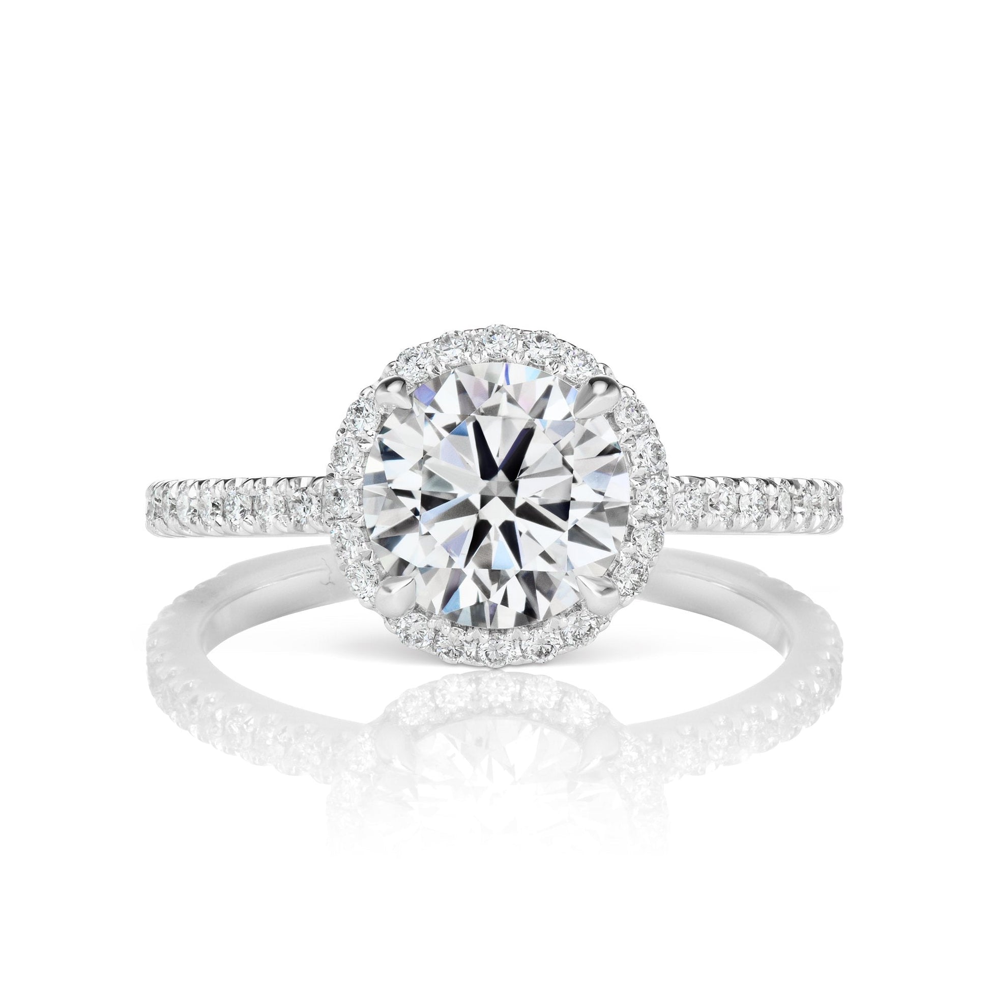 Terra 2-Carat Round Cut Diamond Engagement Ring – Nekta New York