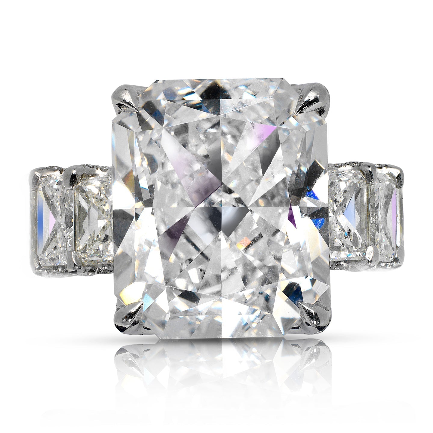 Platinum 0.25ct Round Brilliant Seven Stone Diamond Ring Diamond carat  weight - 0.25ct Colour - G/H Colour Clarity - Si1/Si2 - Diamonds from Faith  Jewellers UK