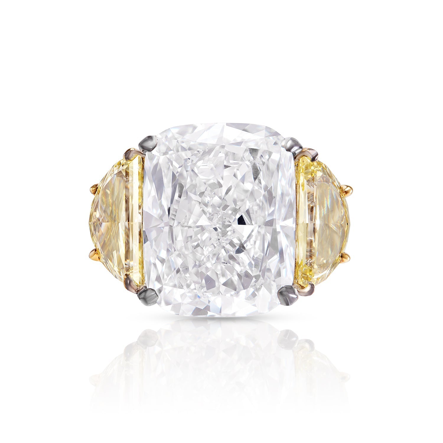 12 carat yellow diamond ring Clearance