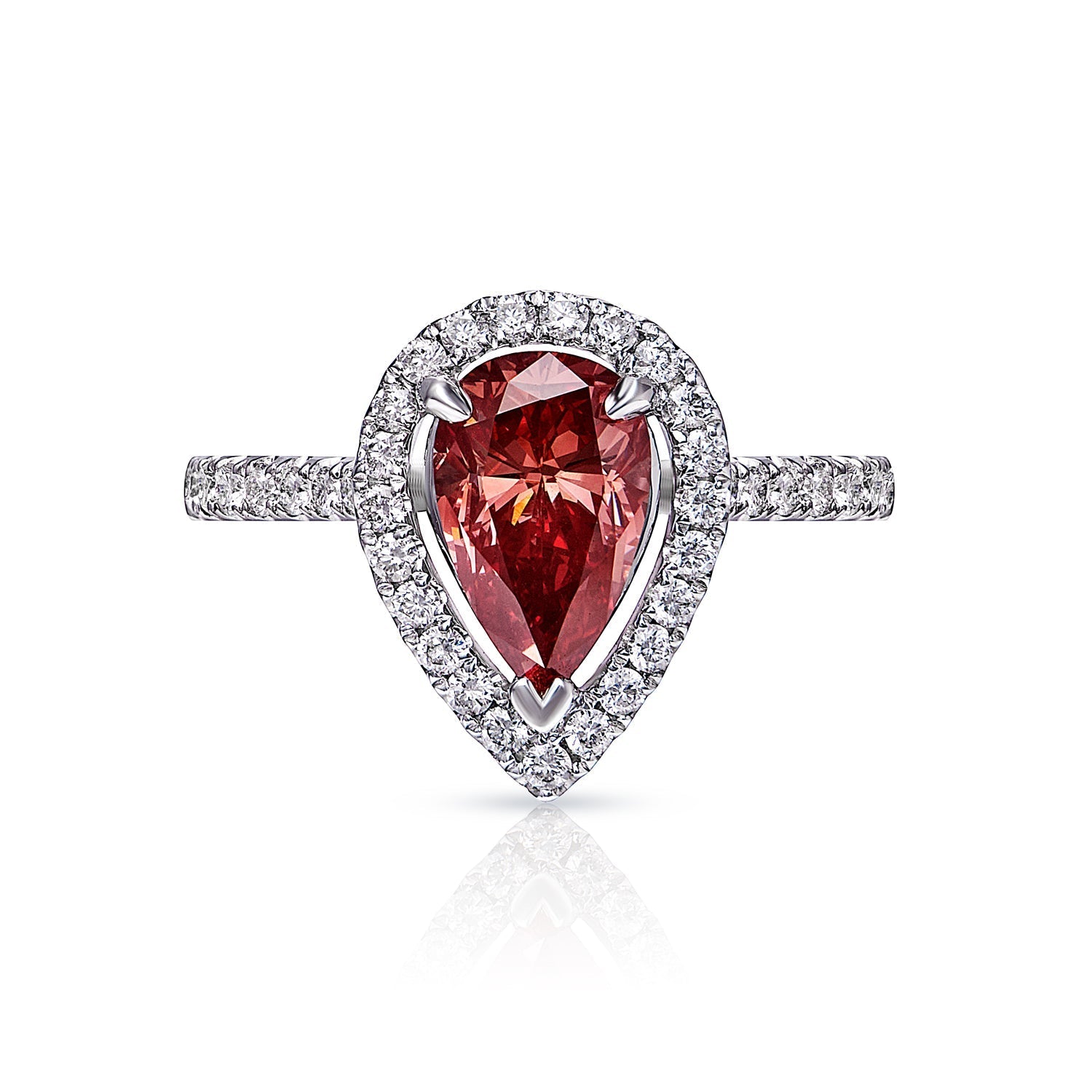 Disney Snow White Inspired Diamond & Red Garnet Ring in 10K Sterling Silver  & Rose Gold | Enchanted Disney Fine Jewelry