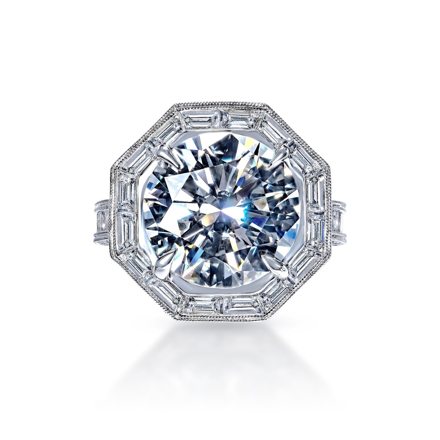 My (now) fiancée's ring, .8 carat, D color VVS1. : r/EngagementRings