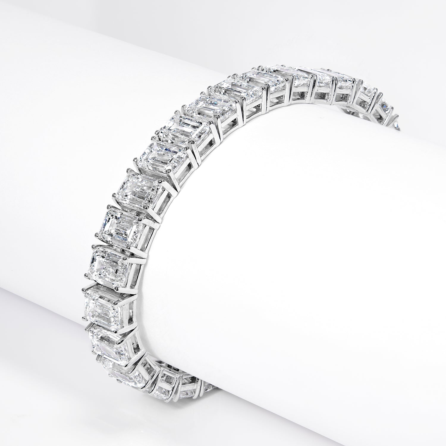 1.00ct TDW Diamond X Design Tennis Bracelet | eBay