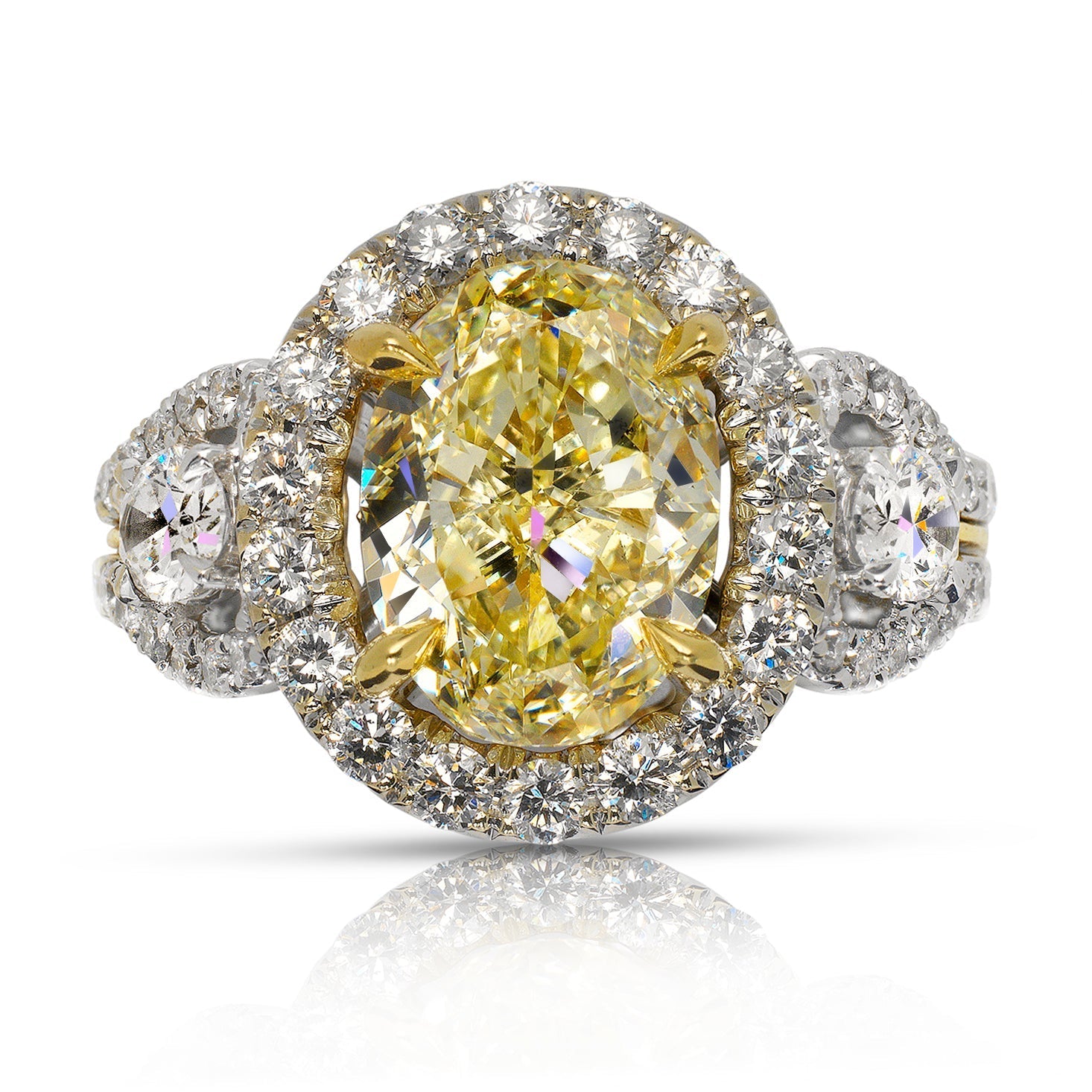 4.8 carat yellow diamond Clearance