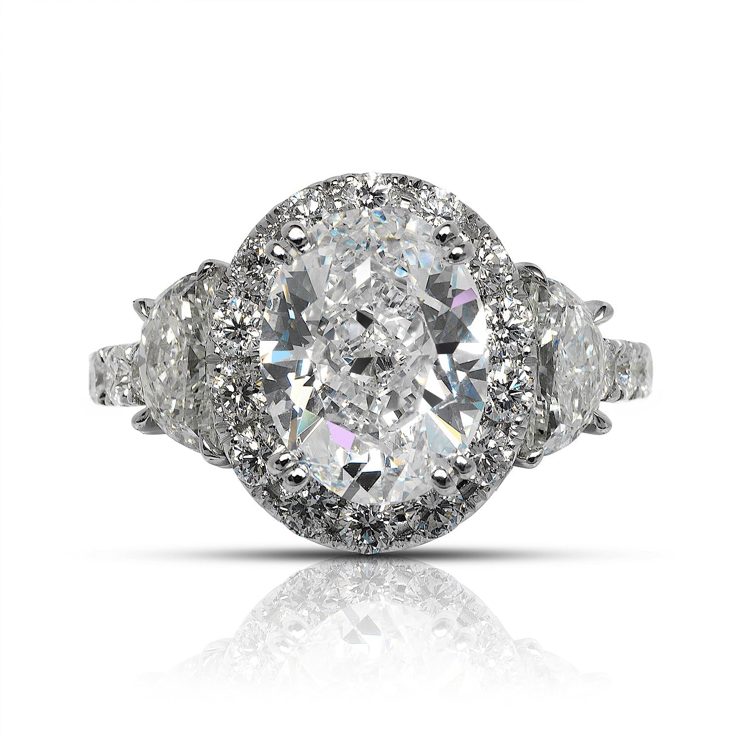Marquise and Round Diamond Ring | Petite Versailles | Brilliant Earth