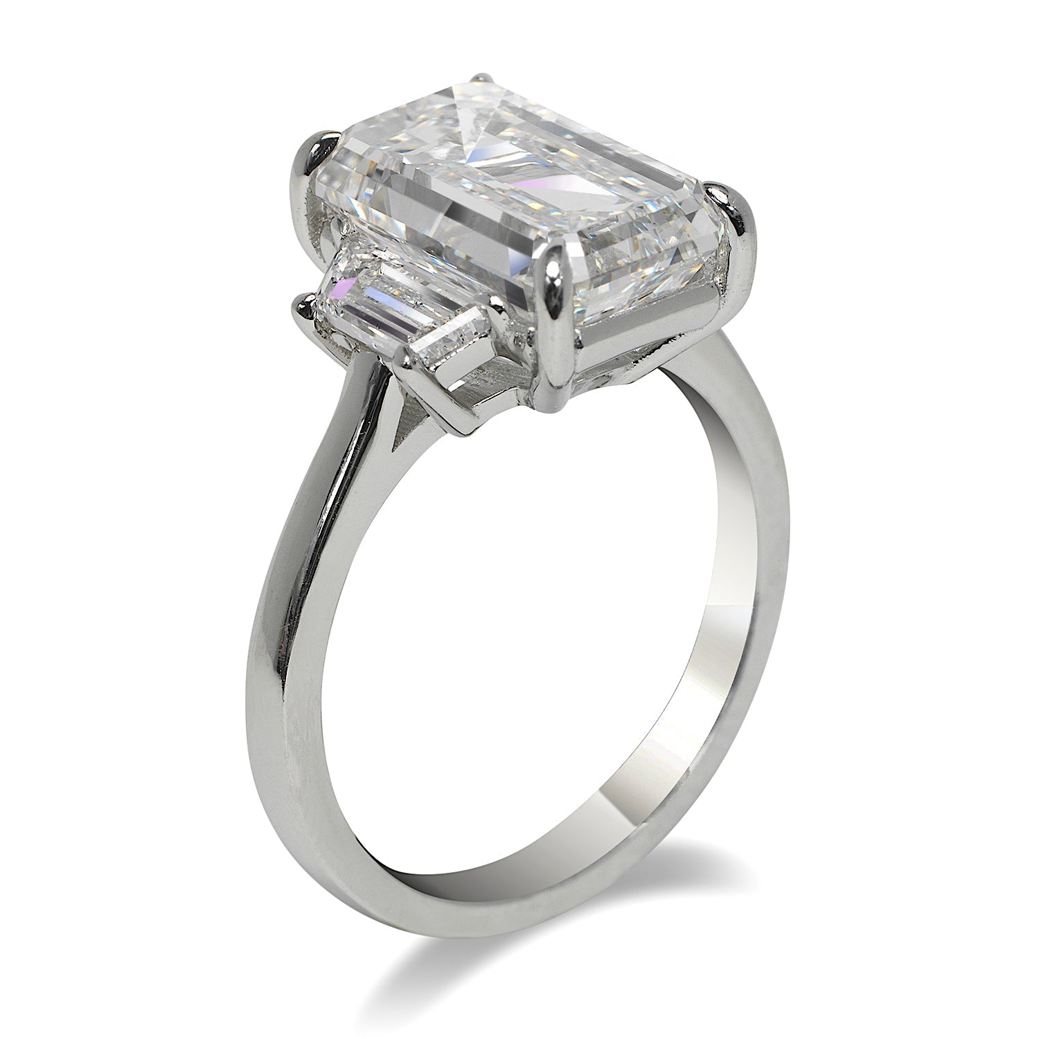 Petite 6 Prong Half Carat Solitaire diamond Ring In 18K Yellow Gold |  Fascinating Diamonds