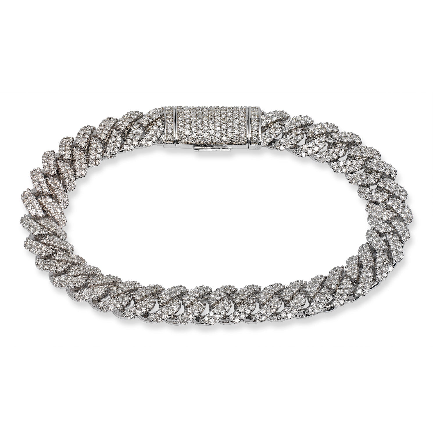If & Co. Diamond Cuban Link Bracelet