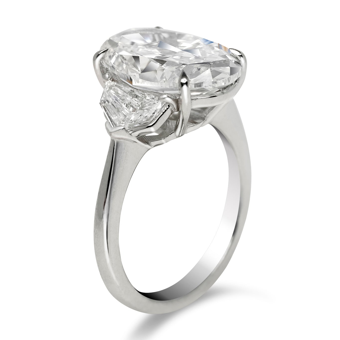 Venezuela - 8 carat Round moissanite engagement ring | Moissanite Rings